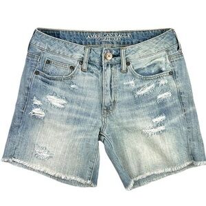 American Eagle womens boy midi shorts